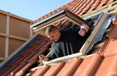 Pose de fenêtres de toit Velux à Moussé